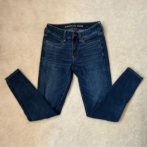 American Eagle Dark Wash Skinny Jeans